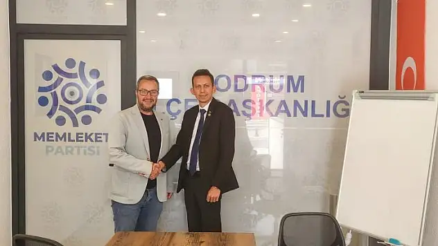 ADAY ADAYI AKÇA'DAN, İLÇE BAŞKANI ÖZGÜR'E ZİYARET