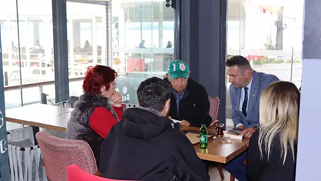 Aday adayı Tilkici'den anlamlı ziyaretler