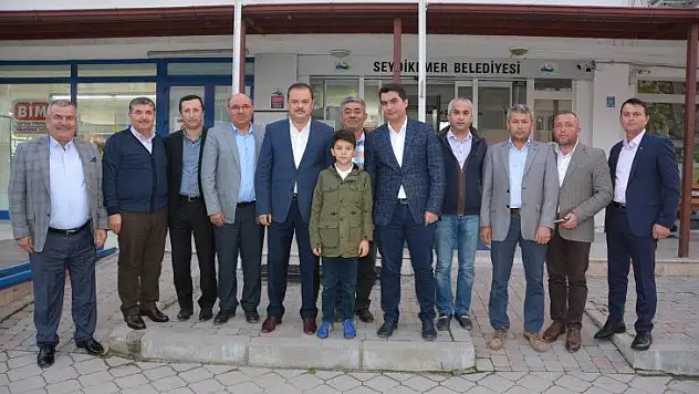 Ak Partili Öz'den Başkan Otgöz'e destek ziyareti