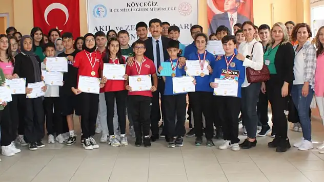 Akıl ve Zeka Oyunları ilçe turnuvası tamamlandı