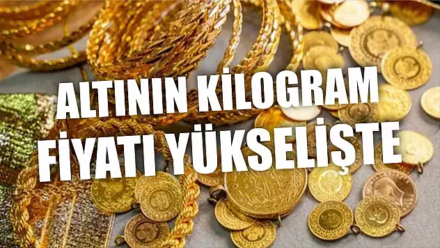 Altının kilogram fiyatı yükselişte