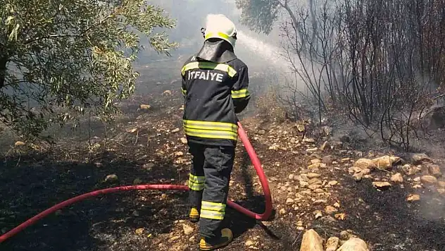 Anız yangınları söndürüldü
