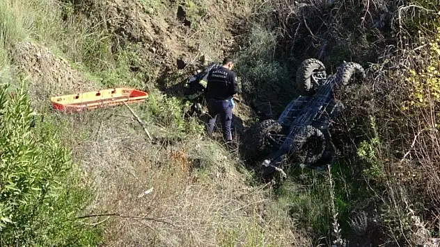 ATV, 15 metreden uçtu: 1 ölü, 1 yaralı