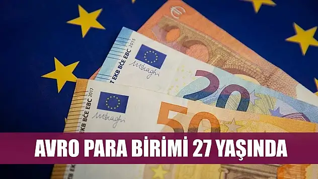 Avro para birimi 27 yaşında