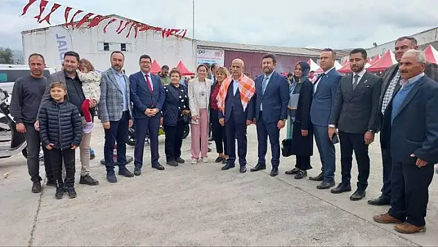 BAKAN KİRİŞCİ MİLAS'TAKİ TARIM FUARINA KATILDI