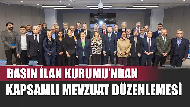 Basın İlan Kurumu'ndan kapsamlı mevzuat düzenlemesi