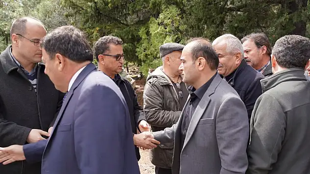 Başkan Akdenizli, özel kalem müdürünün acısını paylaştı