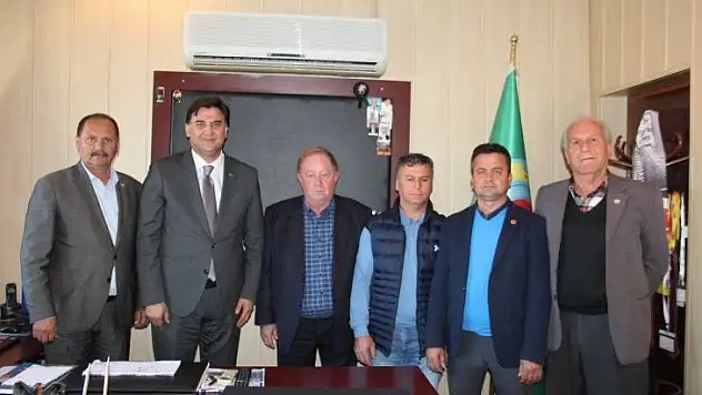 Başkan Alim Karaca'dan Ziraat Odası ve Deniz Ticaret Odasına Ziyaret