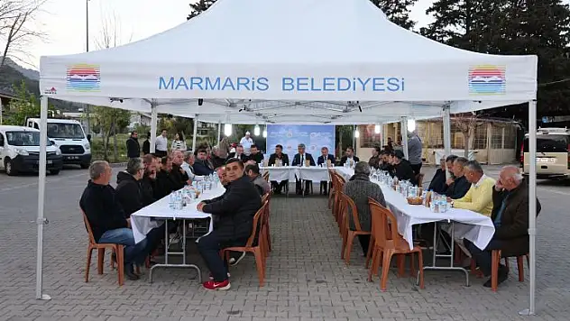 BAŞKAN OKTAY İLK İFTARINI ŞOFÖR ESNAFIYLA YAPTI