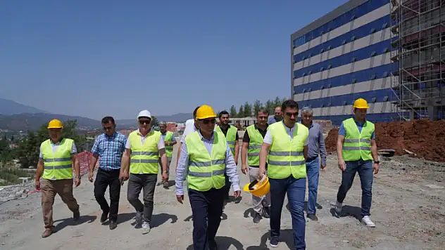 Başkan Otgöz: 'Donanımlı bir hastane olacak'