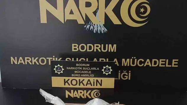 Bodrum'a uyuşturucuyla girmeye çalışırken yakalandı