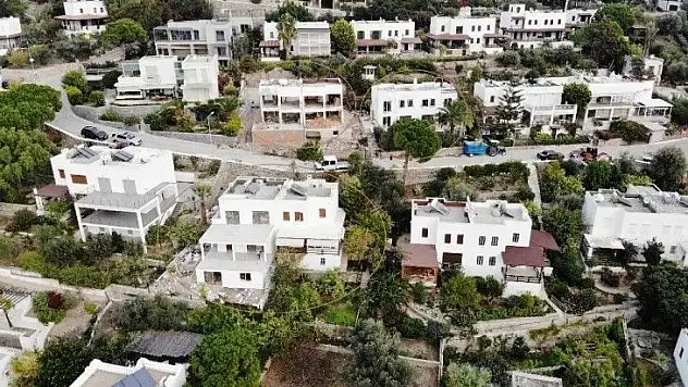 Bodrum'da kaçak yapılaşma yeniden başladı