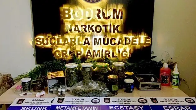 Bodrum'da uyuşturucu operasyonu