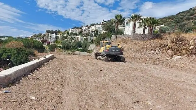 Bodrum genelinde çalışmalar aralıksız sürüyor