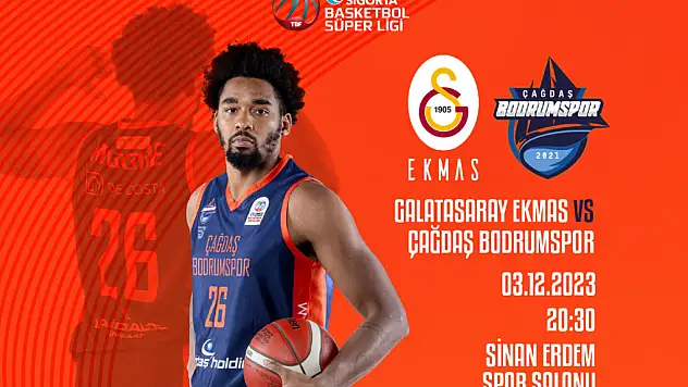 Çağdaş Bodrumspor, Galatasaray'a Konuk Olacak