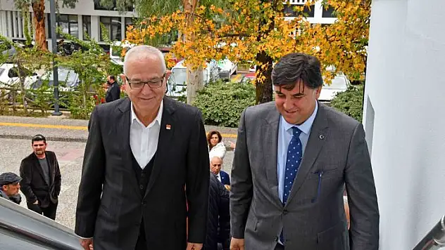 CHP ve İyi Parti İl Başkanları Karaca'yı ziyaret etti