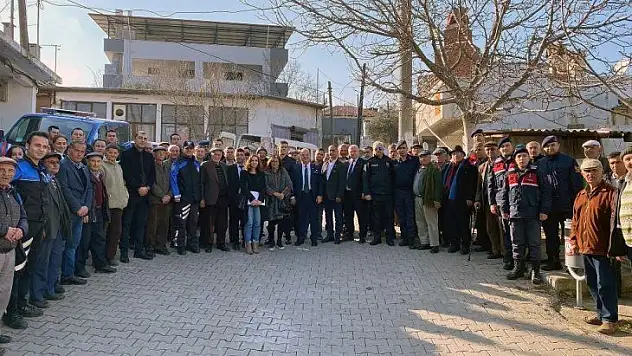 Çiftlik Mahallesinde huzur toplantısı