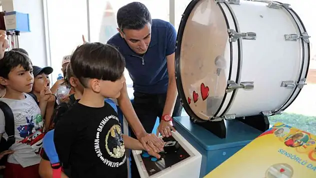 Çocuk Bilim Parkına yoğun ilgi