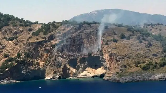 Dalaman'da orman yangını