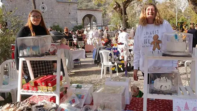 Dalyan'da Noel Pazarı yoğun katılımla gerçekleştirildi