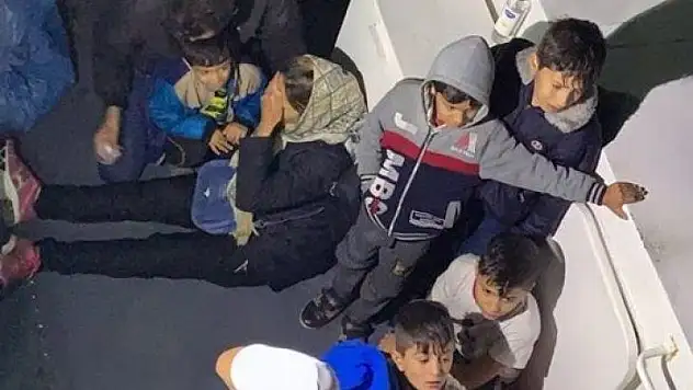 Datça'da 37 düzensiz göçmen yakalandı