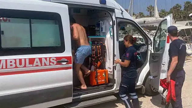 Sahil Güvenlik'ten tıbbi tahliye gerçekleştirildi