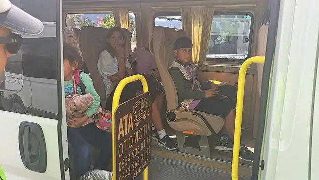 Servis araçları denetlendi