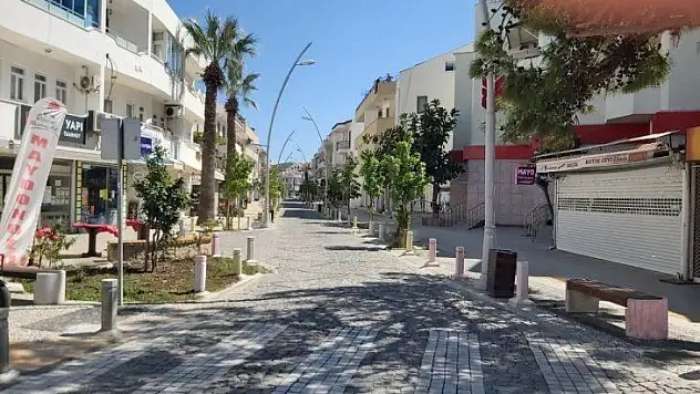 Datça sokağa çıkma kısıtlamasına uydu