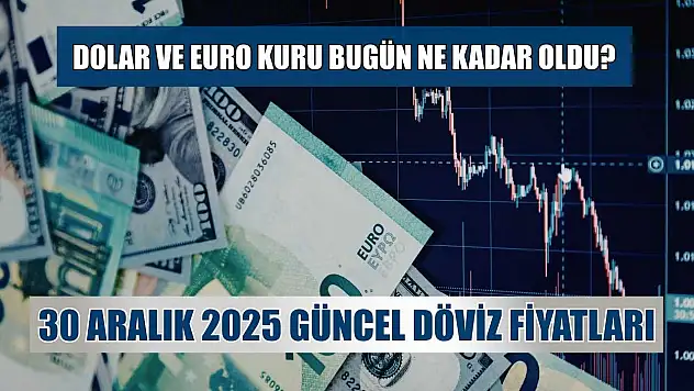 Dolar ve Euro kuru bugün ne kadar oldu?  30 Aralık 2025 güncel döviz fiyatları