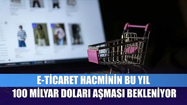 E-ticaret hacminin bu yıl 100 milyar doları aşması bekleniyor