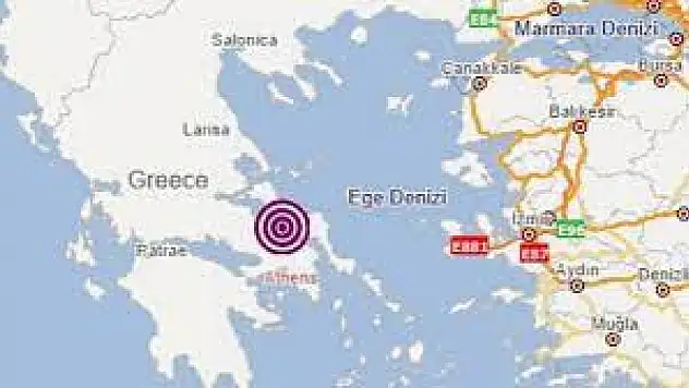 Ege Denizi'nde deprem