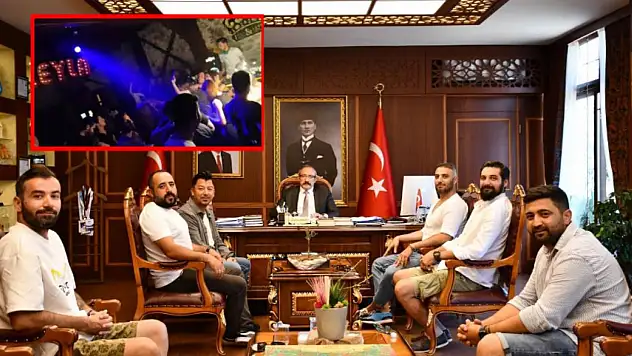 Eğlence sektörü temsilcileri Kaymakam Karaman'ı ziyaret etti  'Müzik yasağı kalkıyor mu?'