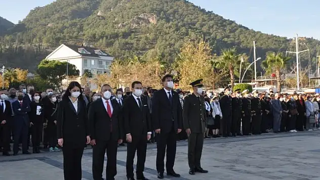 Fethiye'de 10 Kasım