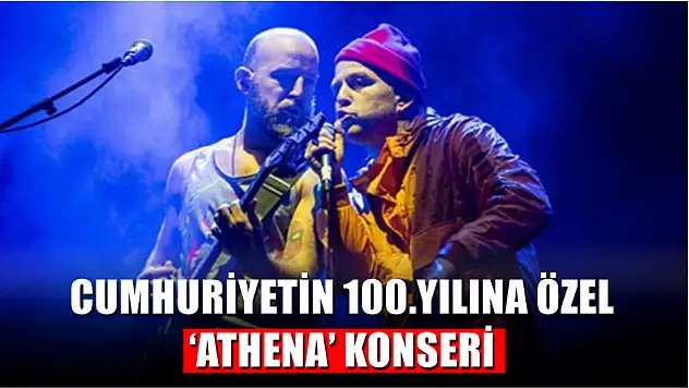 Fethiye'de Cumhuriyetin 100.Yılına Özel 'Athena' Konseri