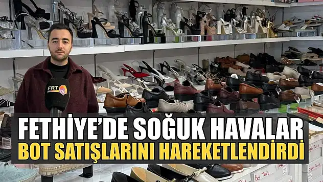 Fethiye'de soğuk havalar bot satışlarını hareketlendirdi