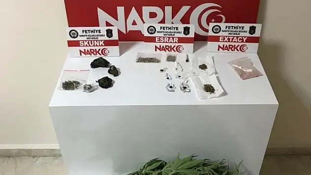 FETHİYE'DE UYUŞTURUCUYA GEÇİT VERİLMEDİ