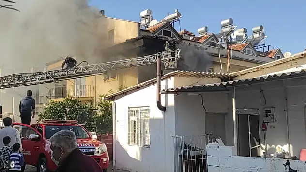 Fethiye'de yangın 1 ölü