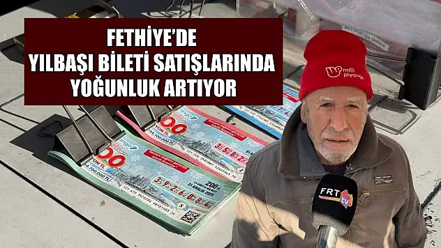 Fethiye'de yılbaşı bileti satışlarında yoğunluk artıyor