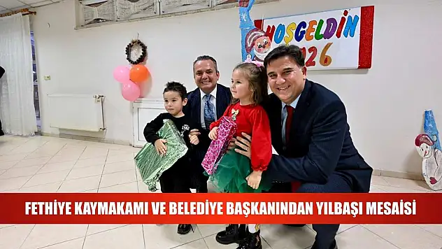 Fethiye Kaymakamı ve Belediye Başkanından Yılbaşı Mesaisi