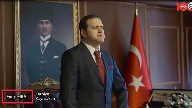 Fethiye Protokolü 'İstiklal Marşı'nı Seslendirdi