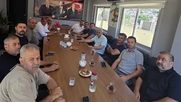Fethiye Sanayi Esnaflarından MHP İlçe Başkanına Hayırlı Olsun Ziyareti