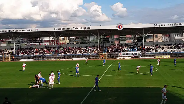 FETHİYESPOR İKİNCİ DEVREYE PUANSIZ BAŞLADI 1-2