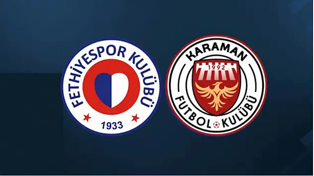 Fethiyespor'un Karaman FK karşısında ilk 11'i belli oldu