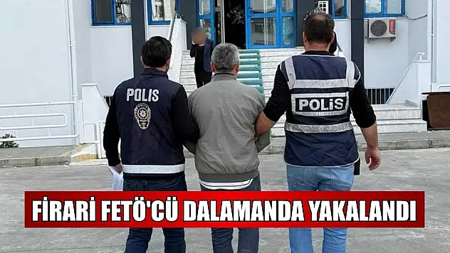 Firari FETÖ'cü Dalamanda yakalandı