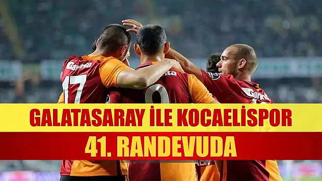 Galatasaray ile Kocaelispor, 41. randevuda