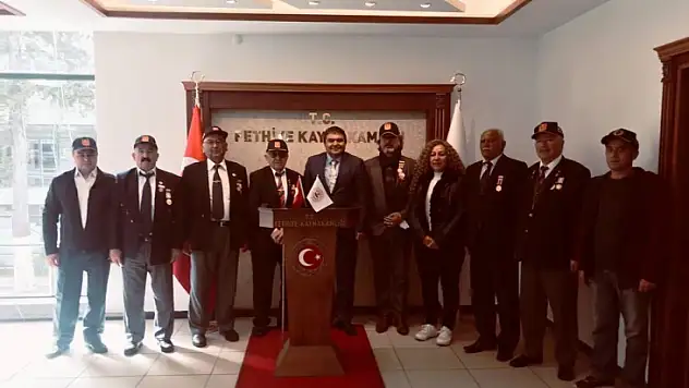 Gaziler Derneği'nden Balcı'ya ziyaret