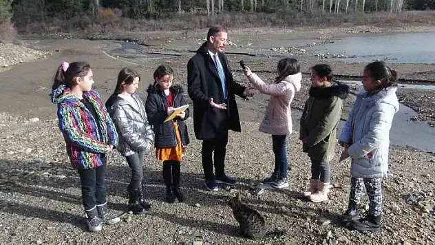 GELECEĞİN GAZETECİLERİ 'İKLİM DEĞİŞİKLİĞİ'Nİ ARAŞTIRDI