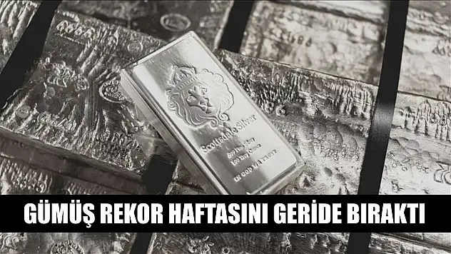 Gümüş rekor haftasını geride bıraktı