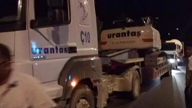 URANTAŞ ARAÇLARINI SEFERBER ETTİ