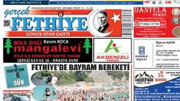 18Haziran2018 Gerçek Fethiye OKU